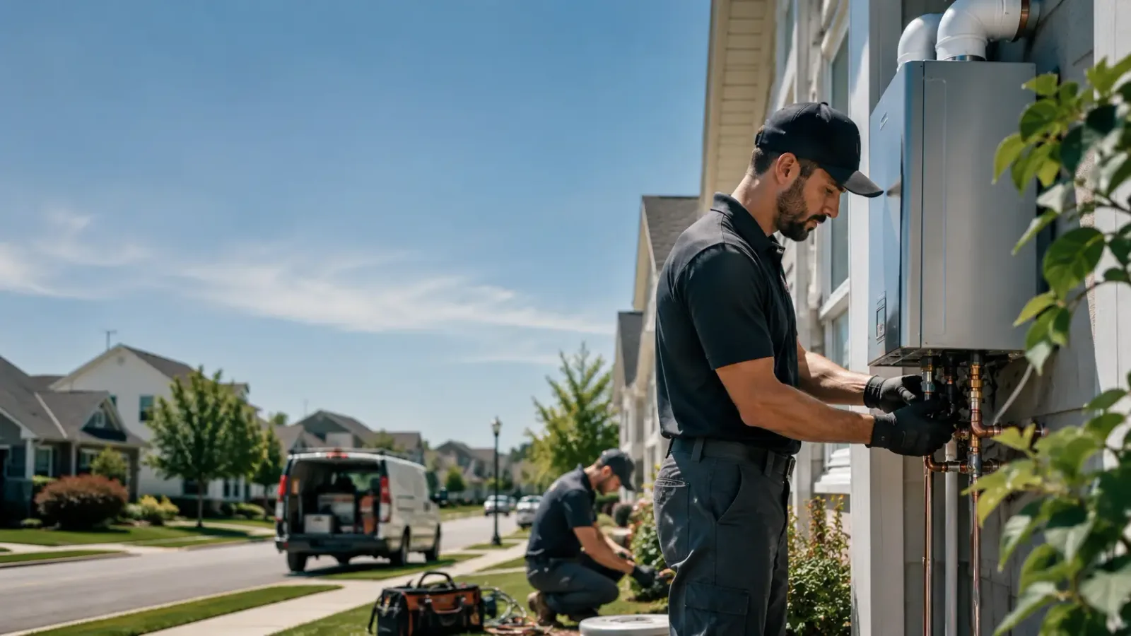 Tankless Water Heater Installation in Ludell, KS